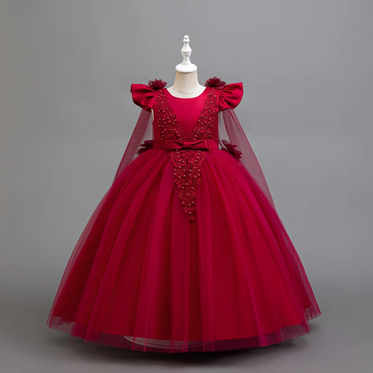 Tulle A-Line Girls' Party Dress