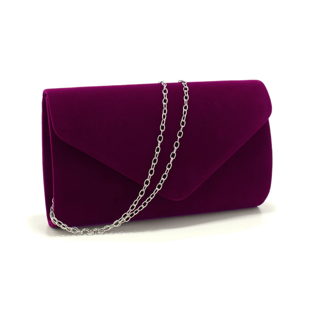 Envelope Velvet Evening Bag