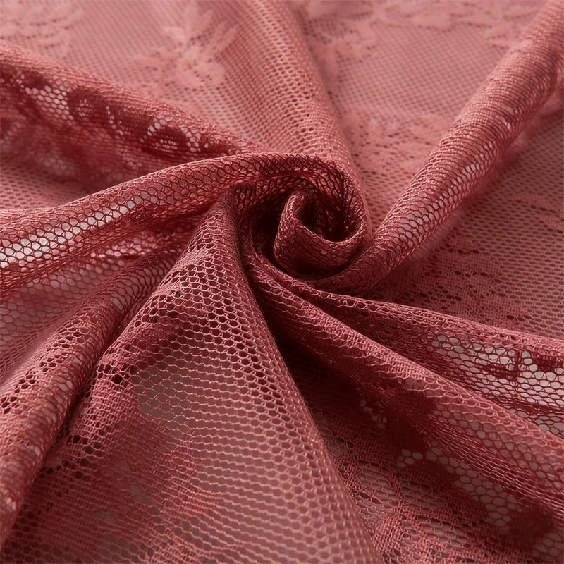 Strapless Lace Pearl Mini Cocktail Dress