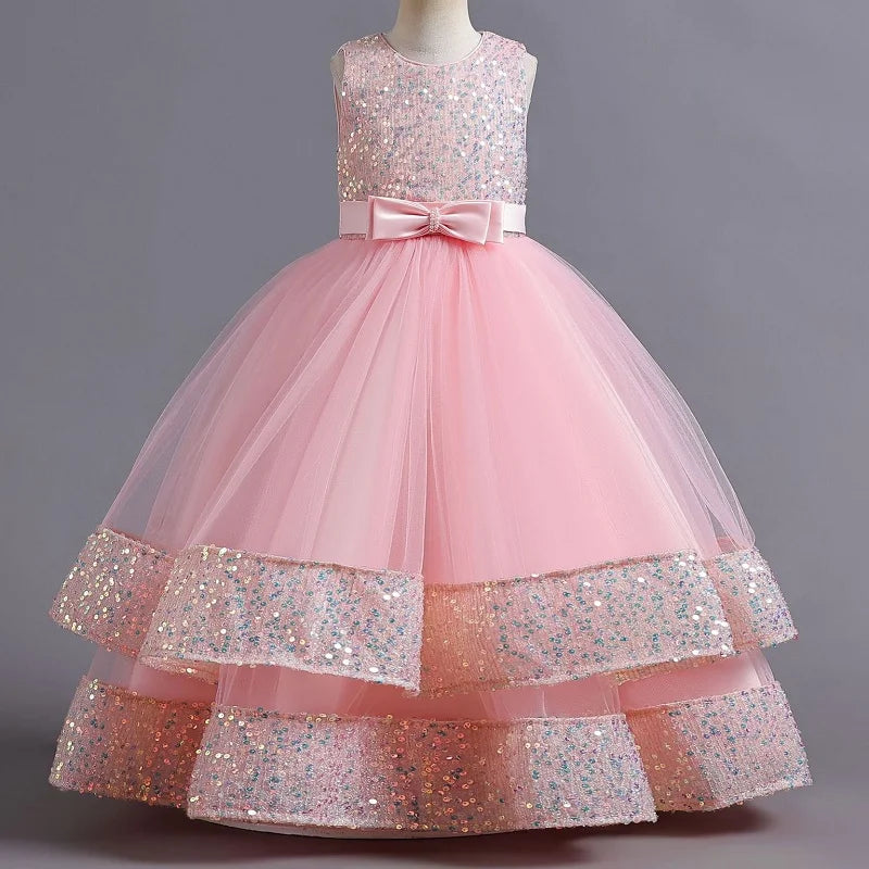 Butterfly Lace Communion & Flower Girl Dress