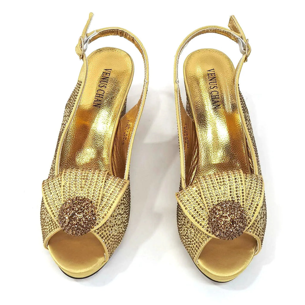 Diamond Wedding Shoe & Bag Set