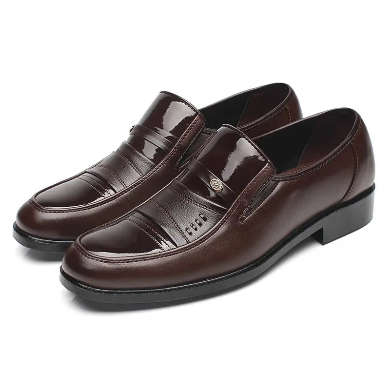 Oxford Shoes for Men Dress Shoes  Formal Shoes Fashion Round Toe Business Wedding  Dress  Men Designer  Loafers