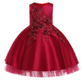 Embroidered Pageant Party Dress