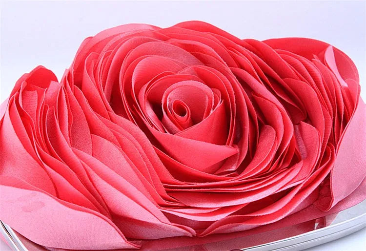 Fashion Flower Clutch Bag Women Wedding Handbag Bridal Clutch Purse Evening Dress Clutches Party Wallet Shoulder Chain Bag