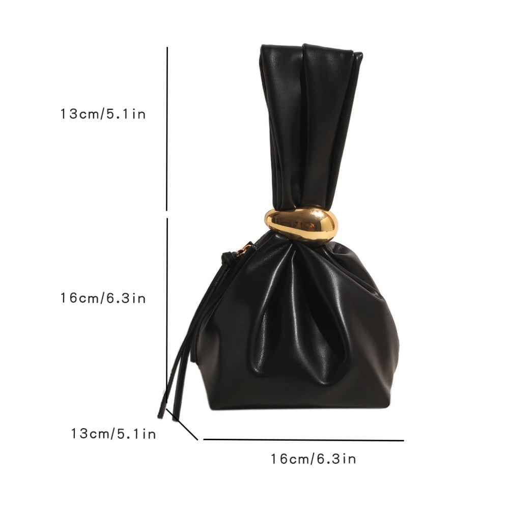 Elegant PU Leather Evening Bag