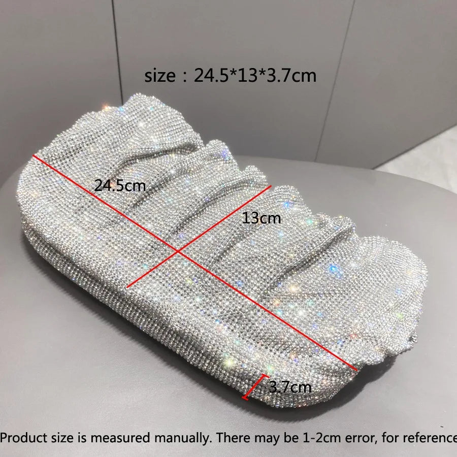 Rhinestone Crystal Evening Clutch
