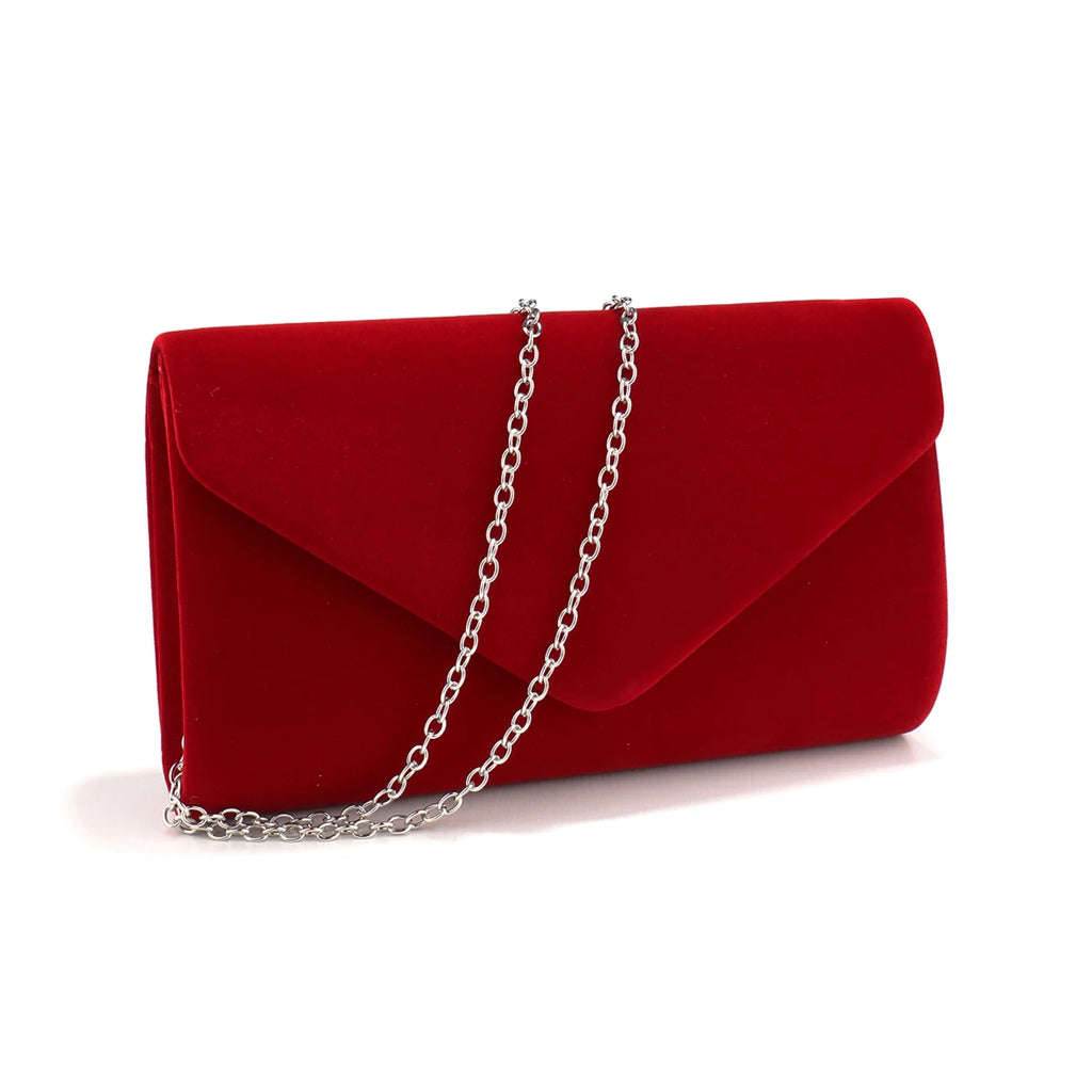 Envelope Velvet Evening Bag