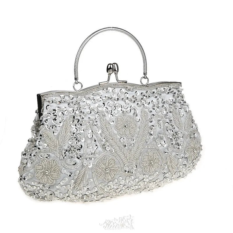 Beaded Retro Evening Clutch
