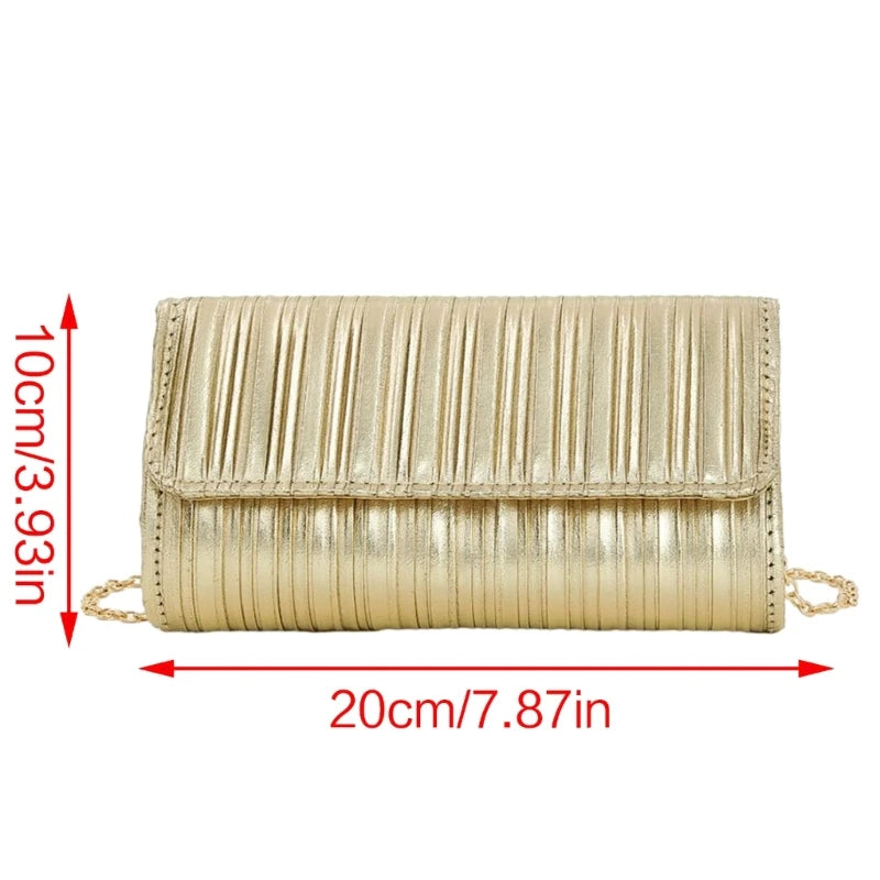 THINKTHENDO Popular Women's Evening Shoulder Bag Bridal Clutch Party Prom Wedding Envelope Handbag New