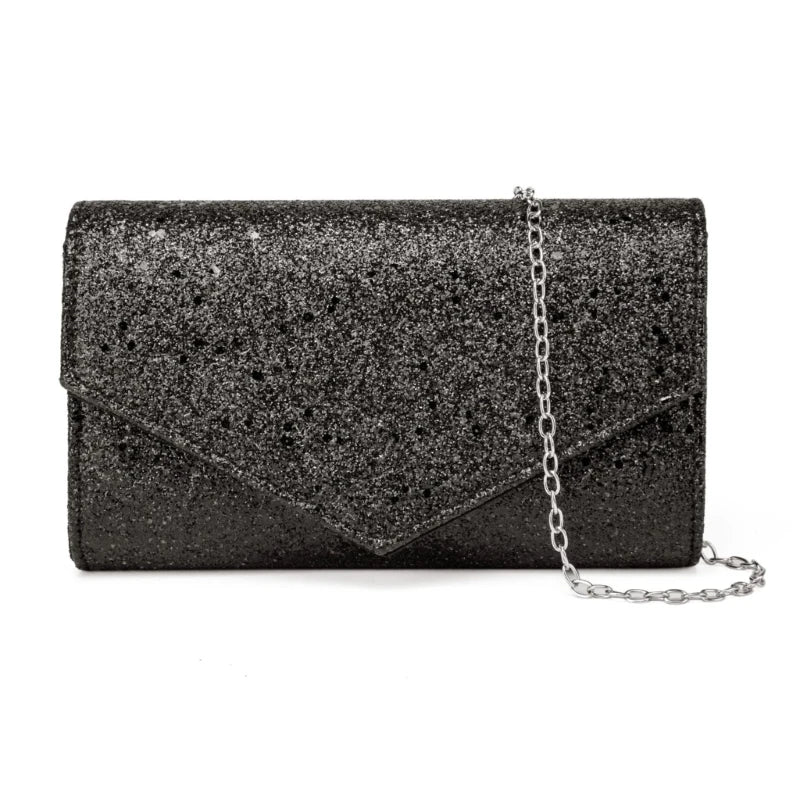 THINKTHENDO Popular Women's Evening Shoulder Bag Bridal Clutch Party Prom Wedding Envelope Handbag New