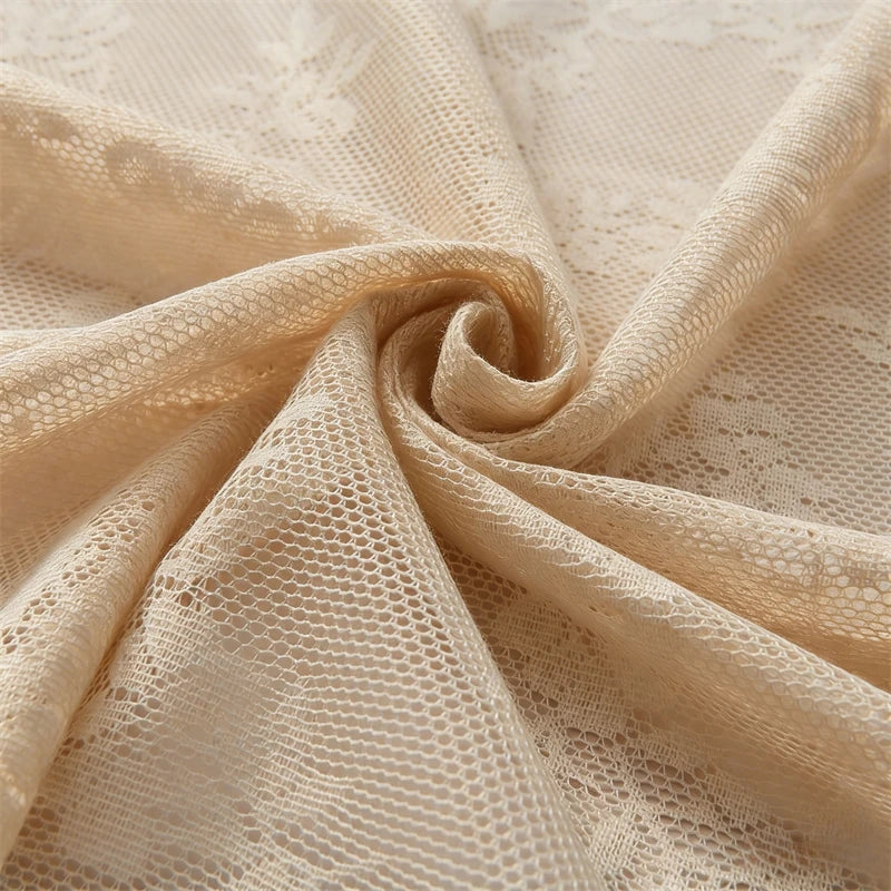Strapless Lace Pearl Mini Cocktail Dress