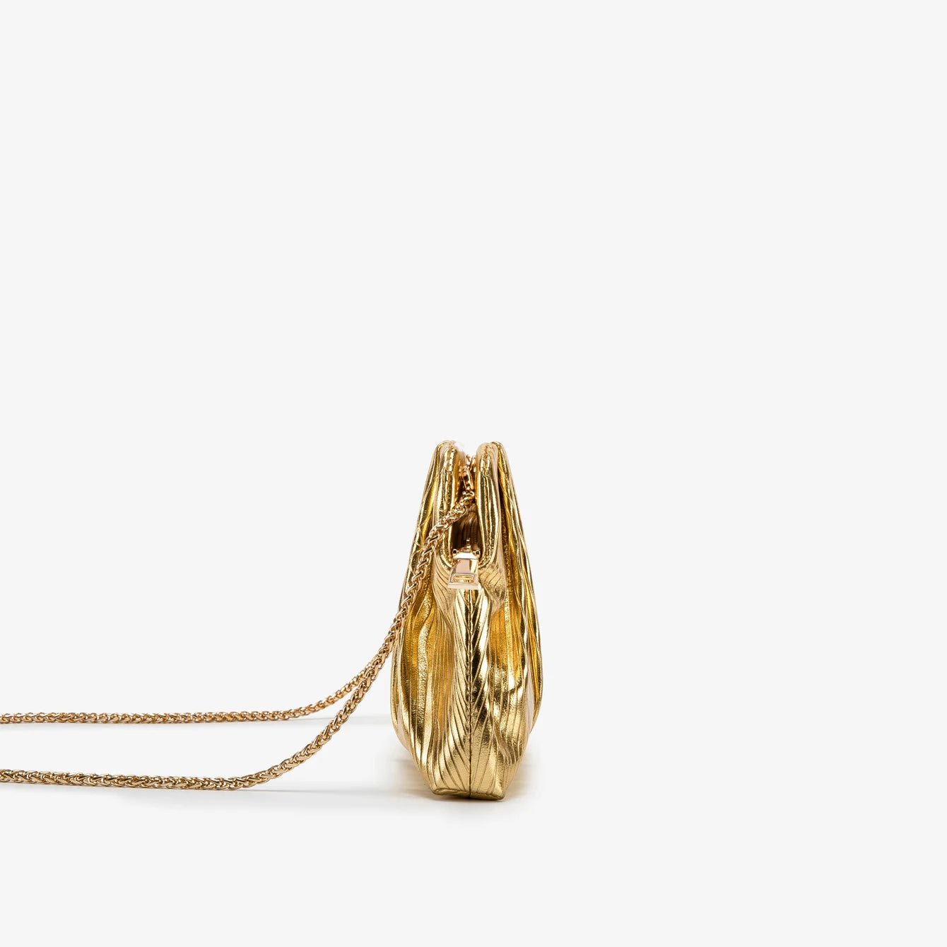 Golden Designer Evening Clutch