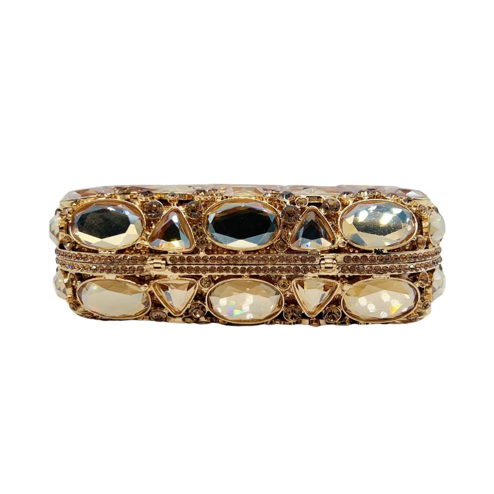 Wedding Dress Purses Women Bridal Crystal Handbags Rhinestone Party Prom Evening Clutches Minaudiere Clutch Bag Luxury  Purses