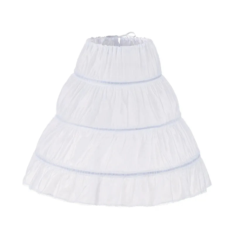 New Girls Summer Skirt Petticoat Baby Girls Toddler Christmas Princess Birthday Party Kids For Girls Children Clothing Vestidos