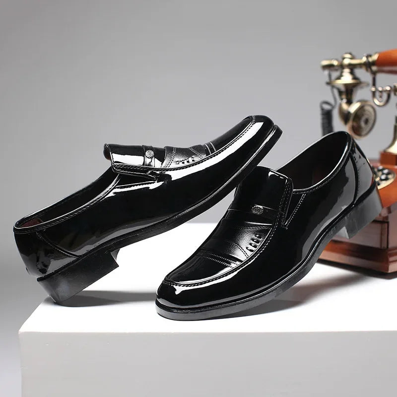 Oxford Shoes for Men Dress Shoes  Formal Shoes Fashion Round Toe Business Wedding  Dress  Men Designer  Loafers