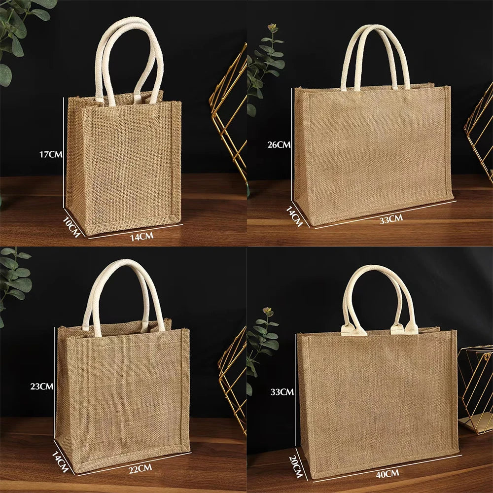 Personalized Bridesmaid Jute Tote Bags with Scarf Party Retro Beach Bag Bachelorette Gifts Girlfriend Gift for Her