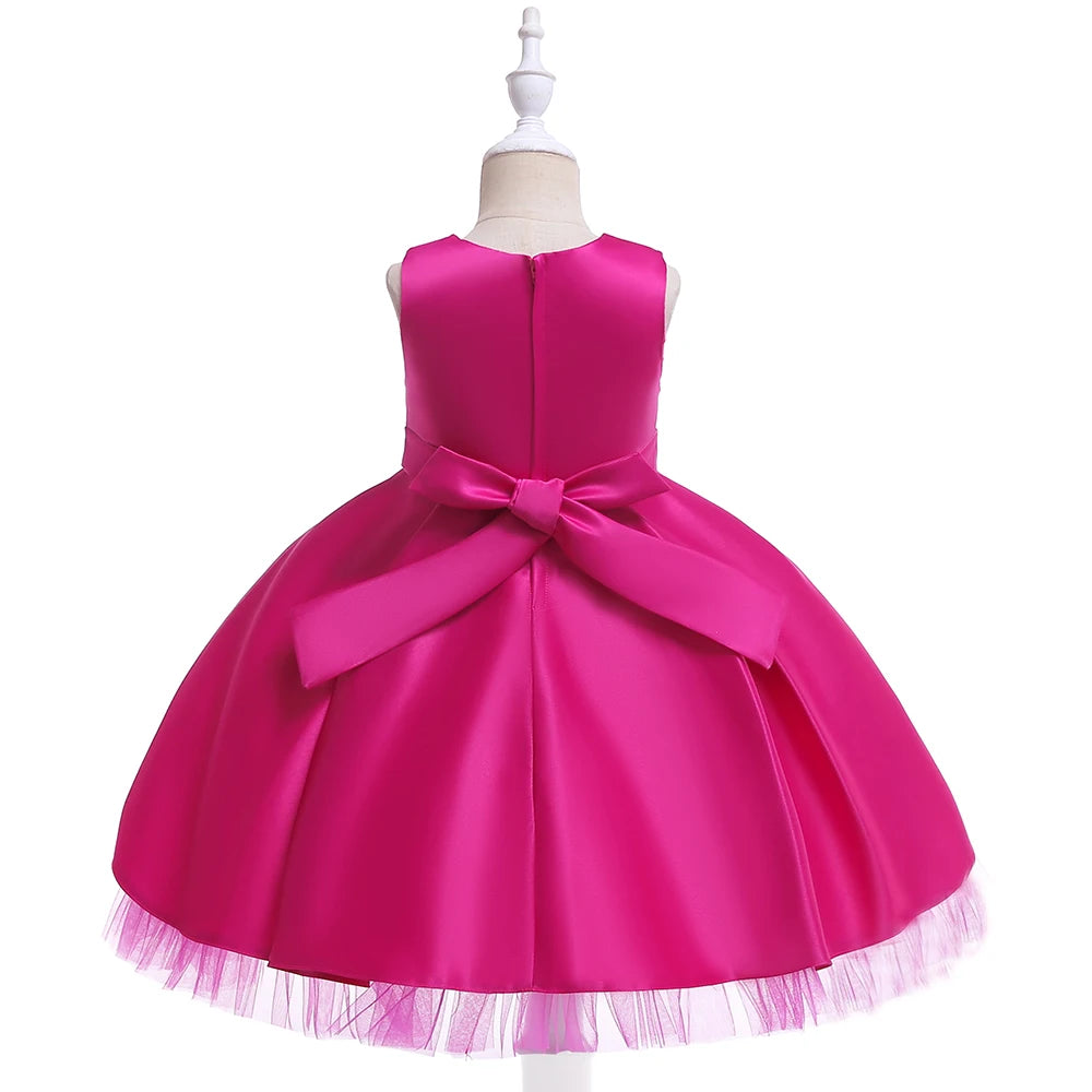 Embroidered Pageant Party Dress
