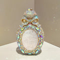 Perfume Bottle Crystal Evening Clutch