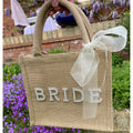 Bride Honeymoon Tote Beach Bag Bridal Shower Gift Bag for Bride To Be Gift Hen Wedding Decoration Bachelorette Party Supplies