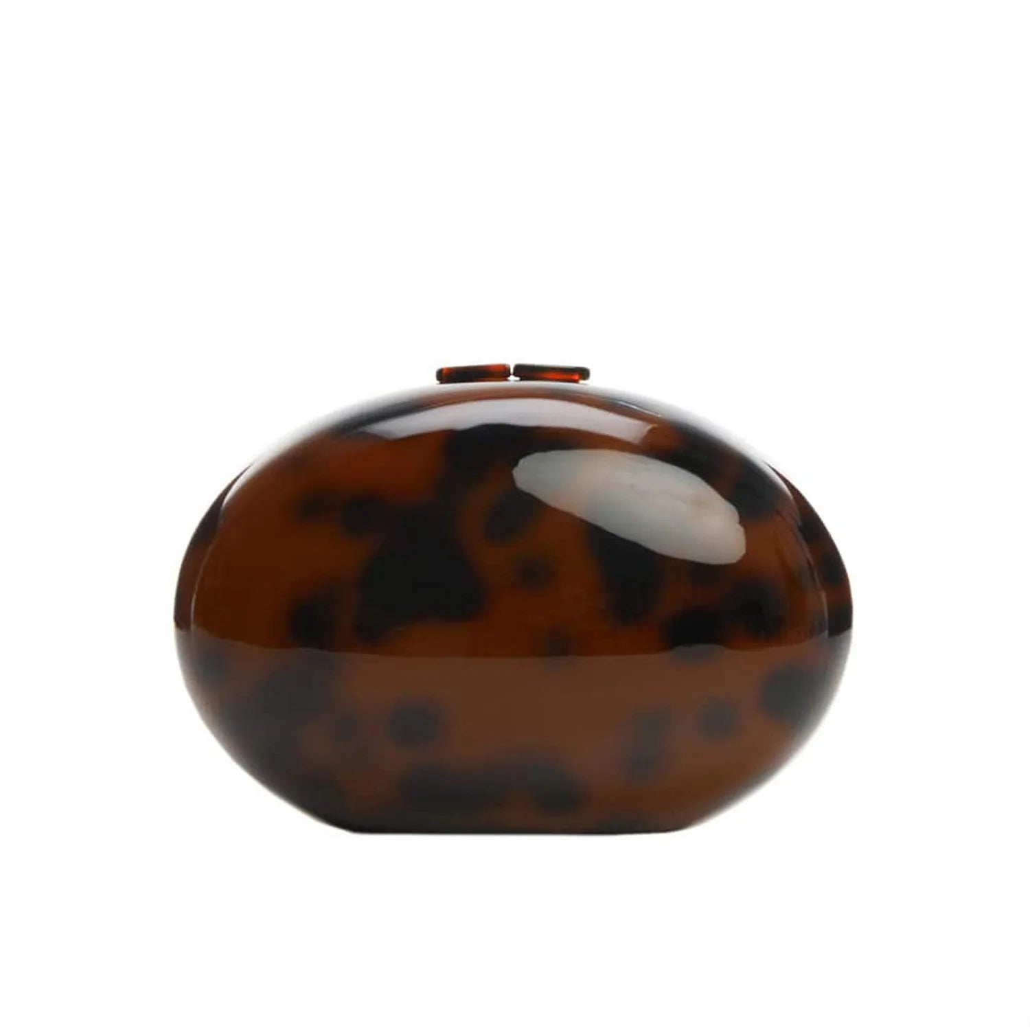 Oval Shell Women Leopard Big Gold Glitter White Acrylic Evening Bags Clutch  Wedding Party Bridal Purse Lady Handbags And Purses