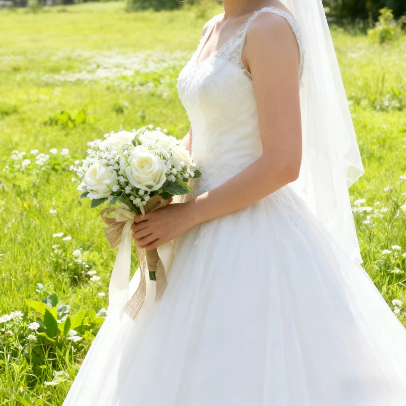 Bridal Bouquet Wedding Bouquets For Bride Flower Bouquets Marriage Wedding Bouquet For Bride Rose Bouquet Bridal Holding Flower