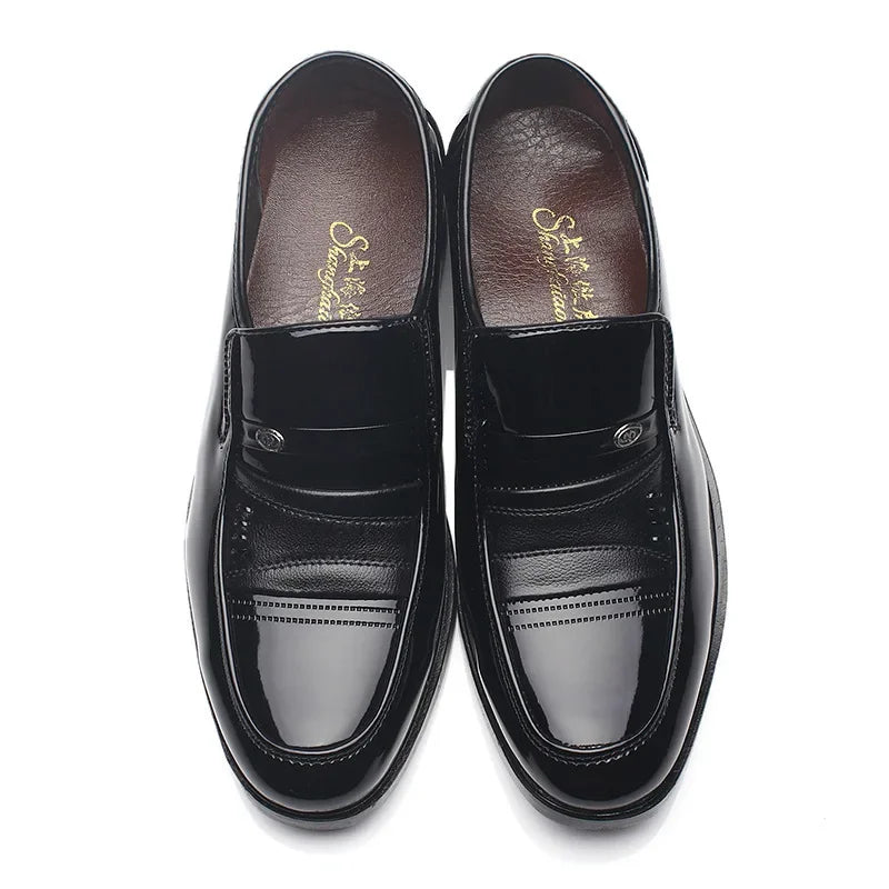 Oxford Shoes for Men Dress Shoes  Formal Shoes Fashion Round Toe Business Wedding  Dress  Men Designer  Loafers