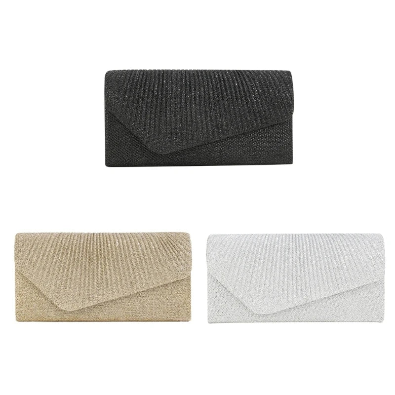 THINKTHENDO Popular Women's Evening Shoulder Bag Bridal Clutch Party Prom Wedding Envelope Handbag New