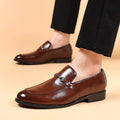 Office Shoes Men Classic Loafers Men Formal Shoes Brand Dress Shoes Men Elegant Sepatu Slip on Pria Zapatos De Hombre Ayakkabi