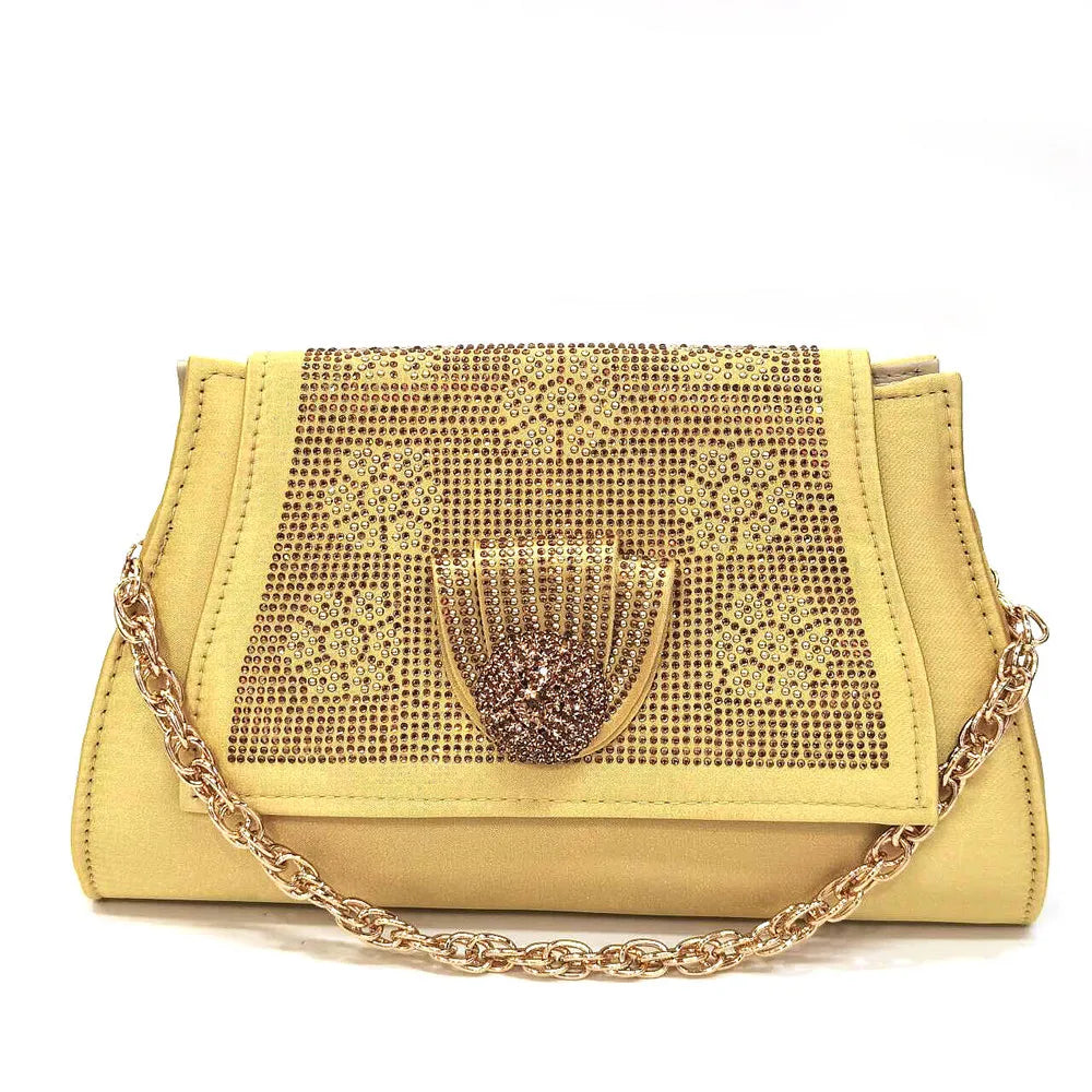 Diamond Wedding Shoe & Bag Set