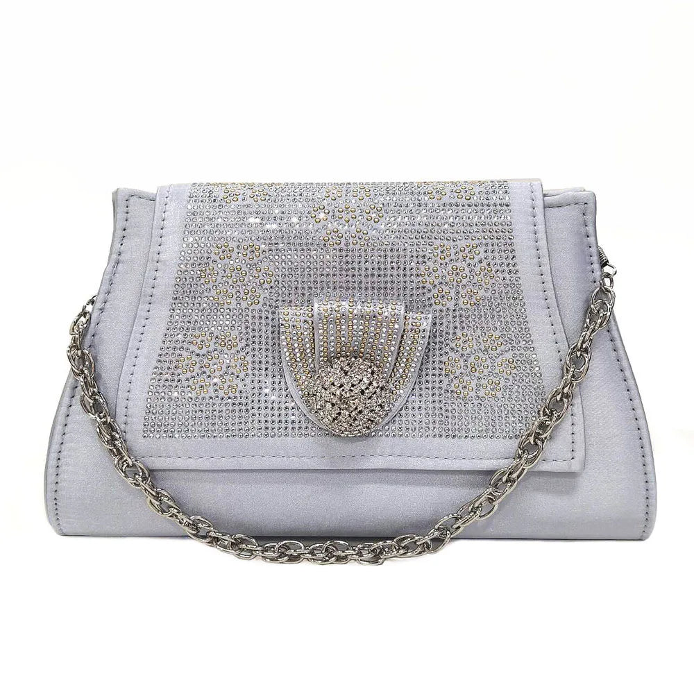 Diamond Wedding Shoe & Bag Set