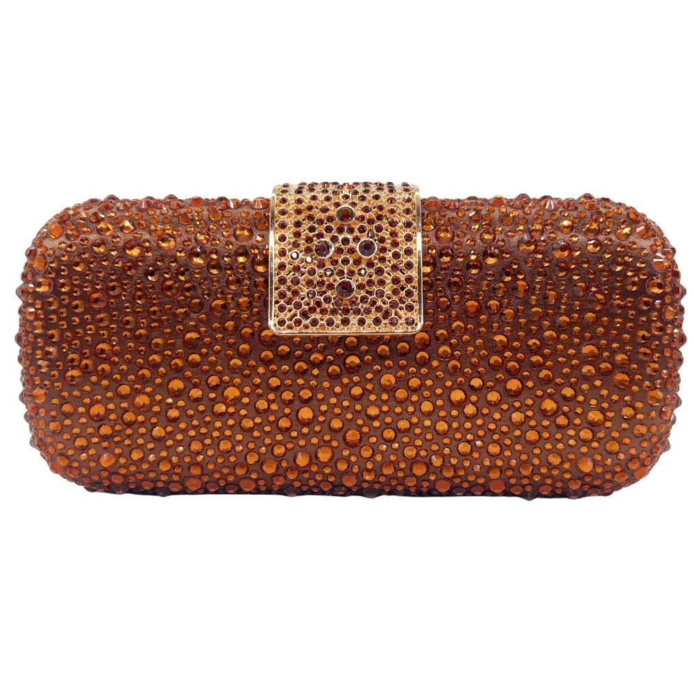 Crystal Evening Bag, 13 Colors