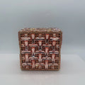 XIYUAN Green/Red Glass Clutch Diamond Women Box Handbgs Pink/Yellow Evening Purses Crystal Pouch Bags Fushcia Party Bridal Purse