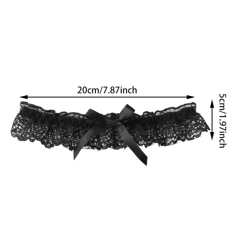 1/2pcs New Fashion Bow Lace Wedding Garter Toss Garter Wedding Garter Belt Bridal Lingerie White Garter Wedding Accessories