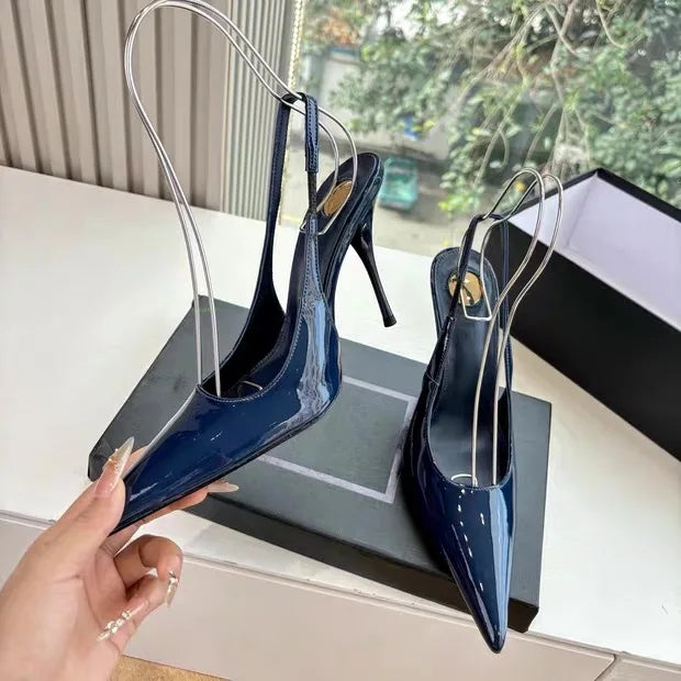 Women's Summer New Pointed Stiletto Sandals Fashionable and Sexy Party Wedding Women's High Heel Sandals