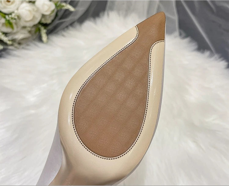 Pumps Women Shoes Wedding Shoes White High Heels Women's Satin Bridal Shoe Bridesmaid Shoes Large Size 42 43
