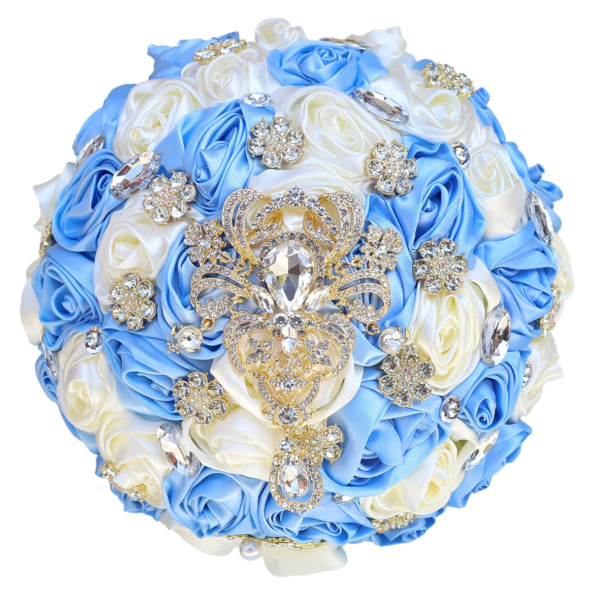 Light Blue Wedding Bouquet