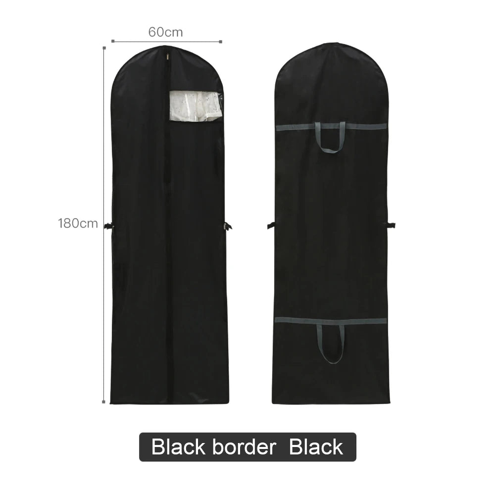 Wedding Dress Cover for Bridal Robe Garment Coat Storage Protective Waterproof Dustproof Storage Organize Cover Bag Case Pouch
