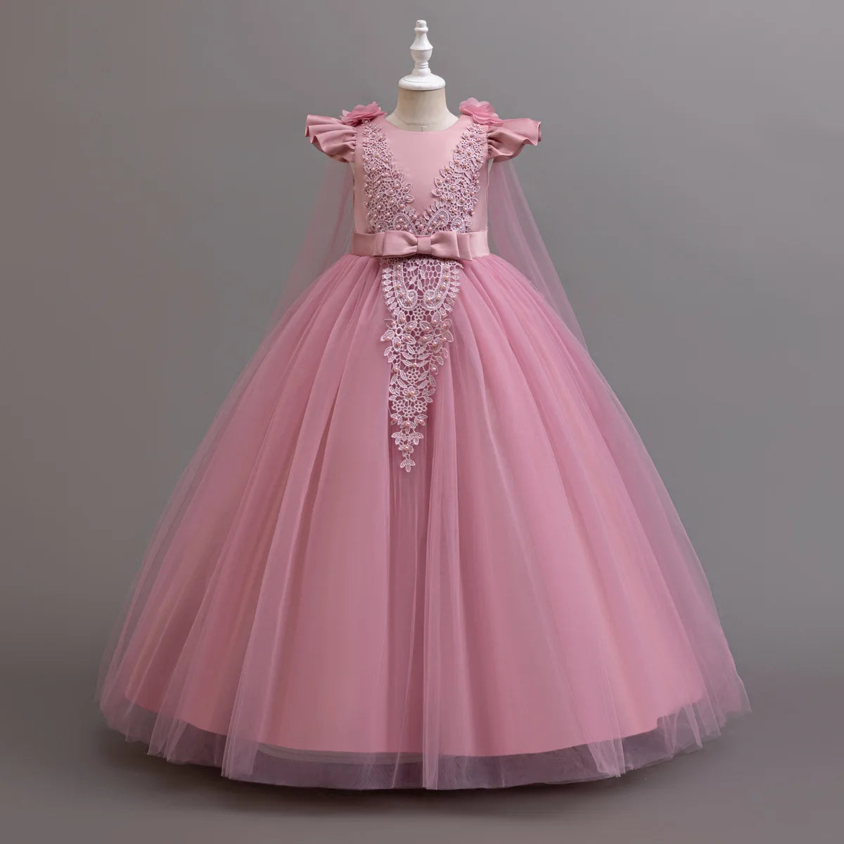 Tulle A-Line Girls' Party Dress