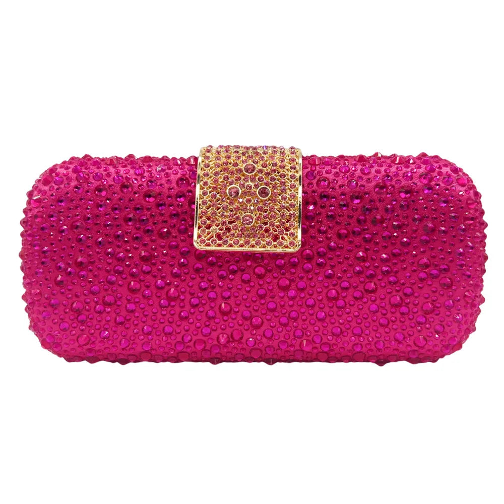 Crystal Evening Bag, 13 Colors