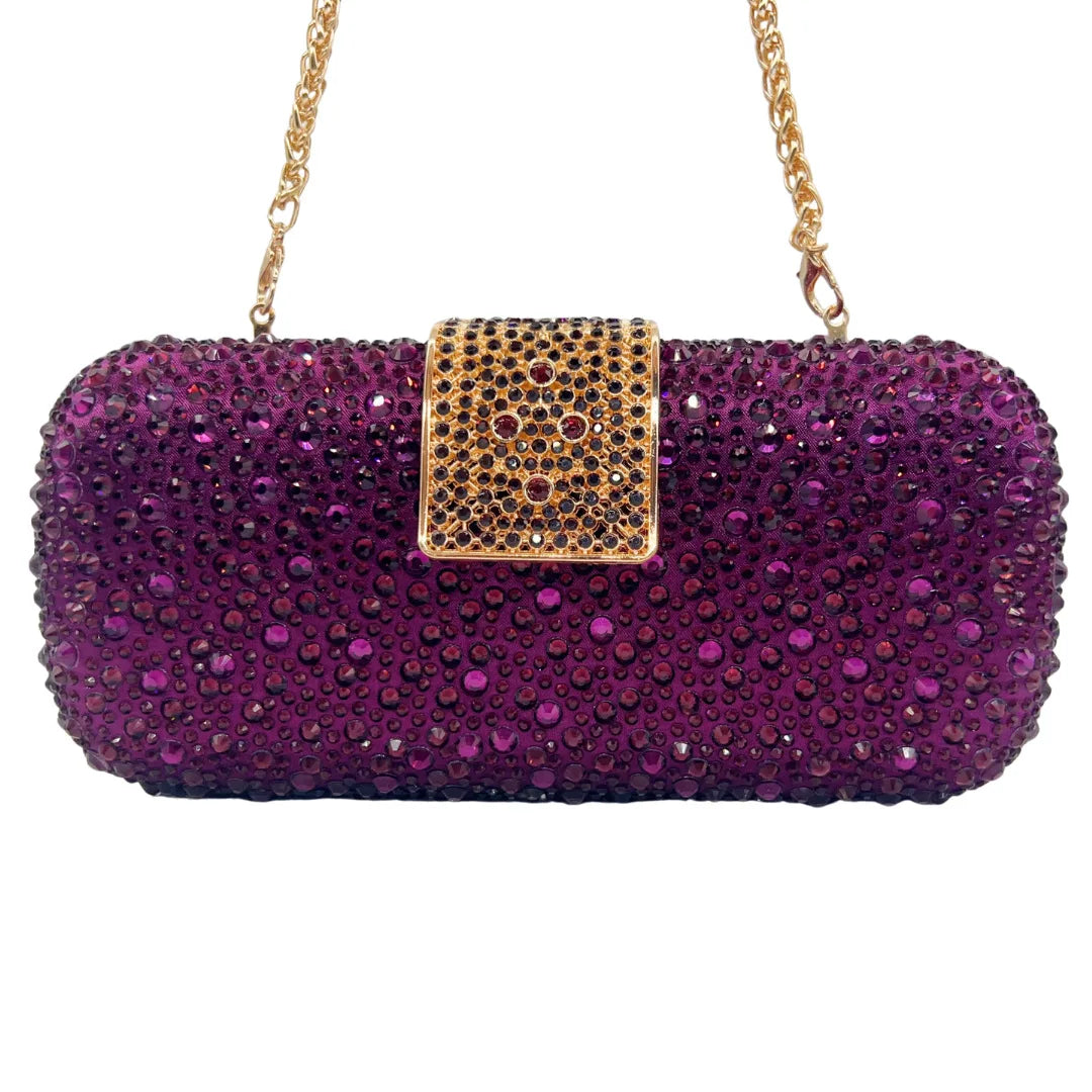 Crystal Evening Bag, 13 Colors