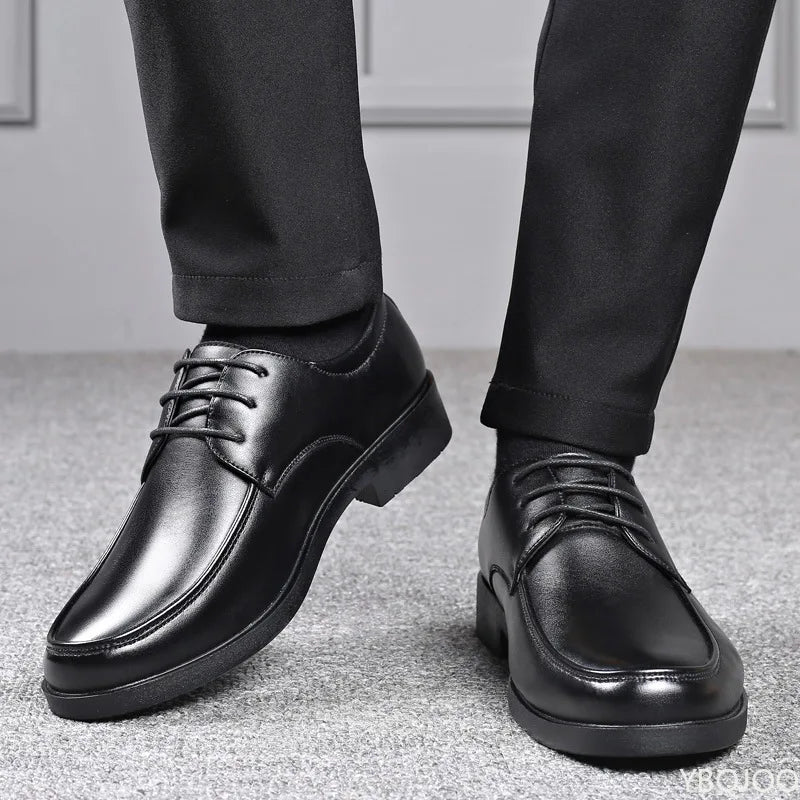 Men's Formal Skin Shoes Casual Fashion Men Sneakers Social Elegant Trend Flat Zapatos Spring Autumn New Men's Business Shoes