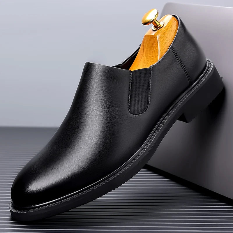Italian Formal Shoes Mens Dress Shoes Business Leather Wedding Dress Man Oxford Shoes For Men Office Scarpe Uomo Eleganti