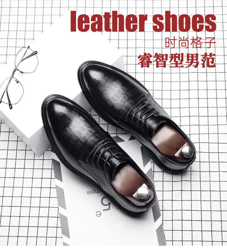 Spring Autumn New Men's Business Shoes Men's Formal Skin Shoes Casual Fashion Men Sneakers Social Elegant Trend Flat