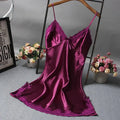 Sexy Lace Patchwork Camisola Lingerie Nighty Wedding Dress Sleep Wear Nightdress Clothes Women's Nightgowns Sexy Nightwear