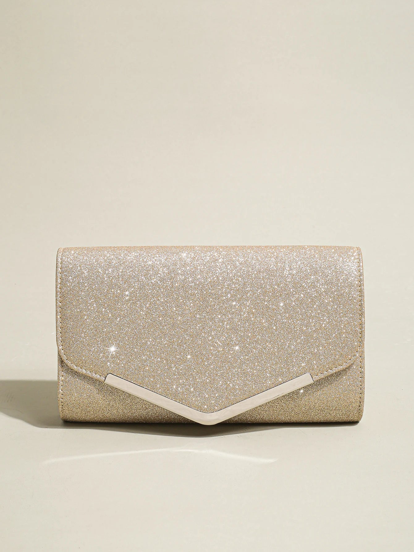 Glitter Envelope Evening Clutch