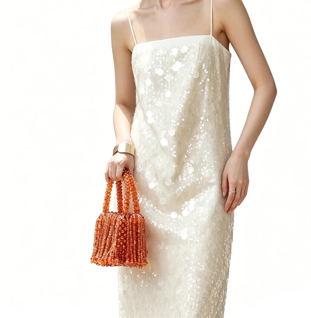 Purses and handbag luxury Designer Clutch purse handmade Pearl decoration Party Wedding Evening bag banquet bag