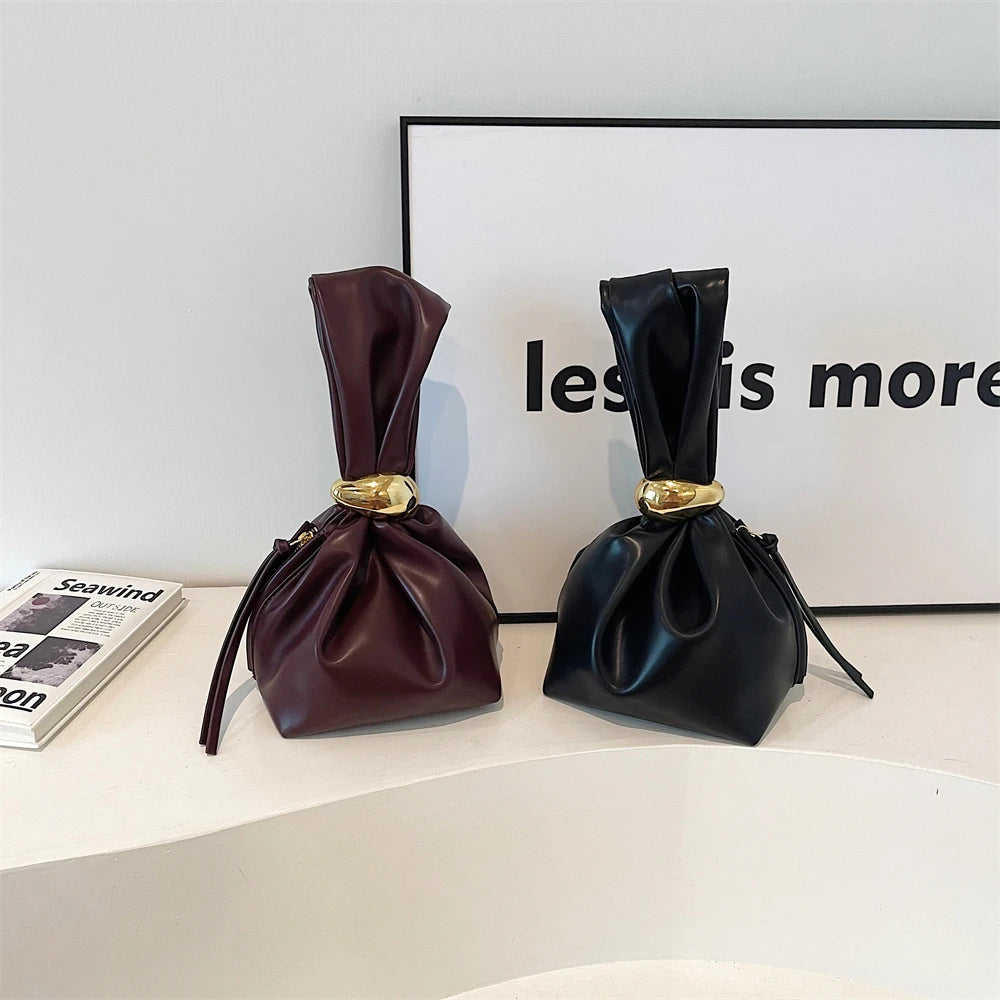 Elegant PU Leather Evening Bag