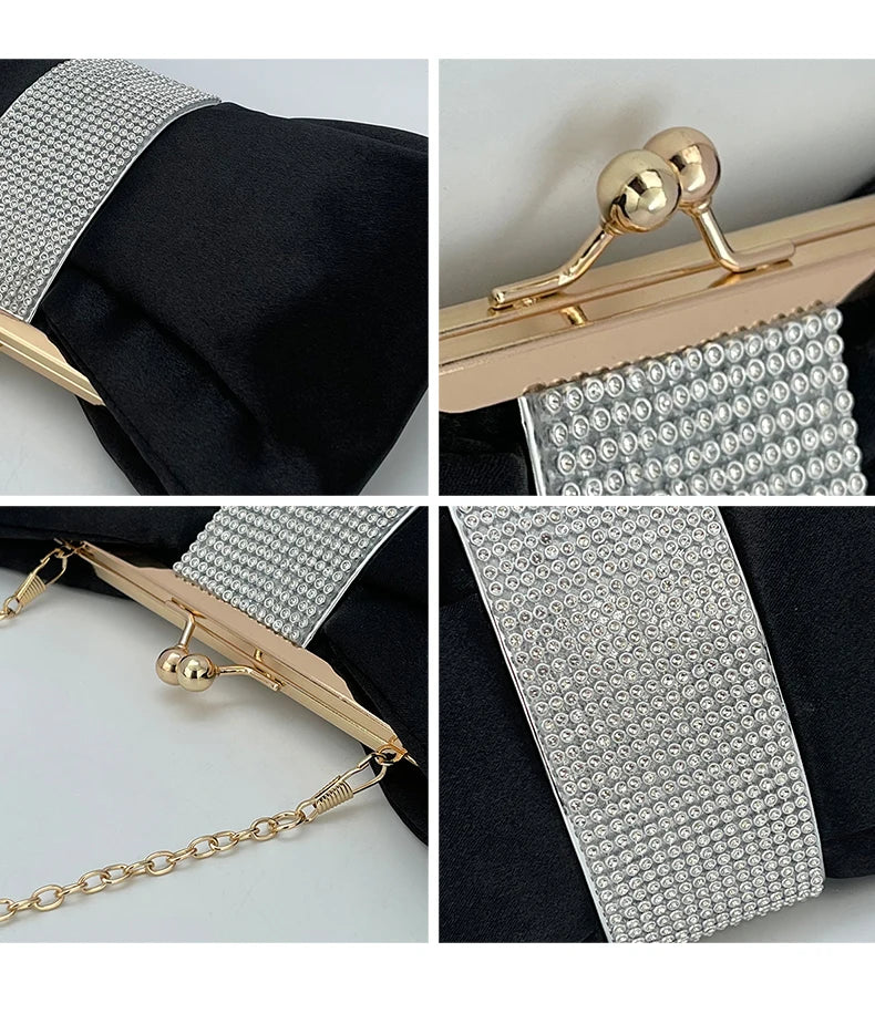 Crystal Butterfly Dinner Clutch