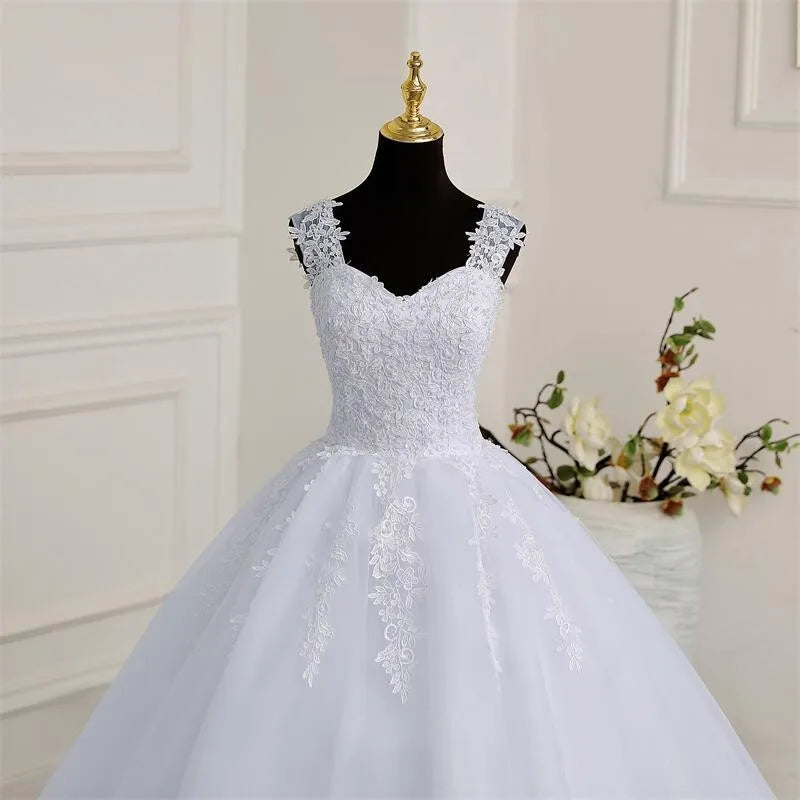 Sweetheart Lace Ball Gown in Colour