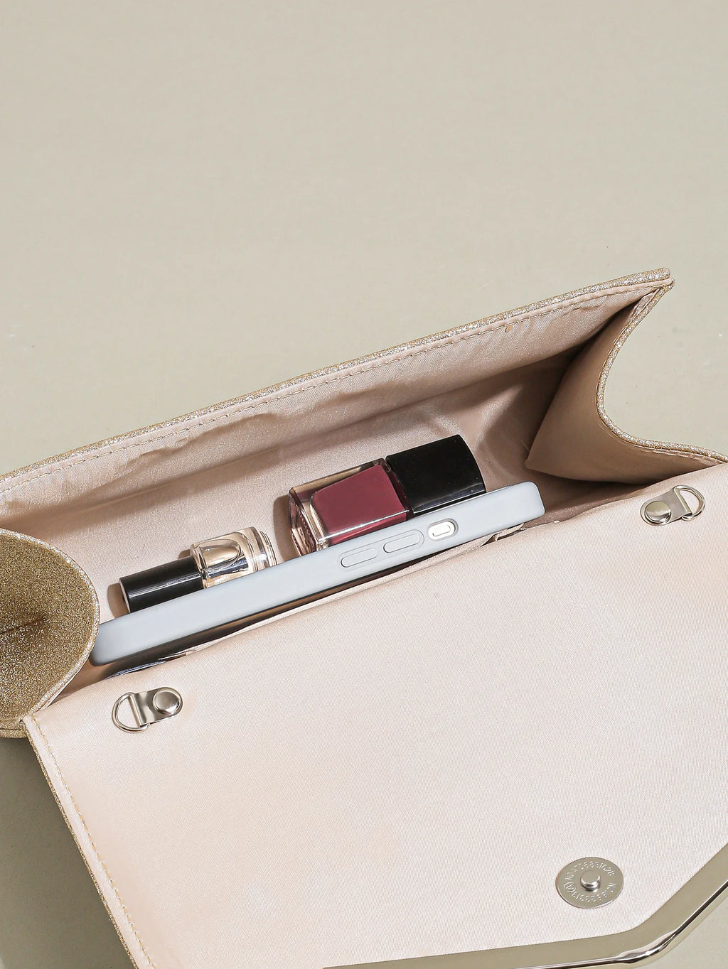 Glitter Envelope Evening Clutch